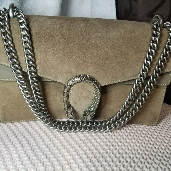 Gucci Handbags - Cucci women dionysus suede shoulder bag